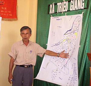 Planning to adapt in Trieu Giang Commune